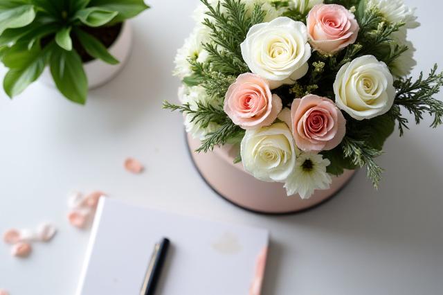 कॉर्पोरेट उपहार के लिए फूलों की व्यवस्था, ग्राहकों और कर्मचारियों को प्रभावित करें